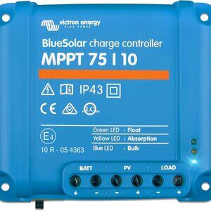 New Victron Energy BlueSolar MPPT 75V 10 amp 12-24-Volt Solar Charge Controller